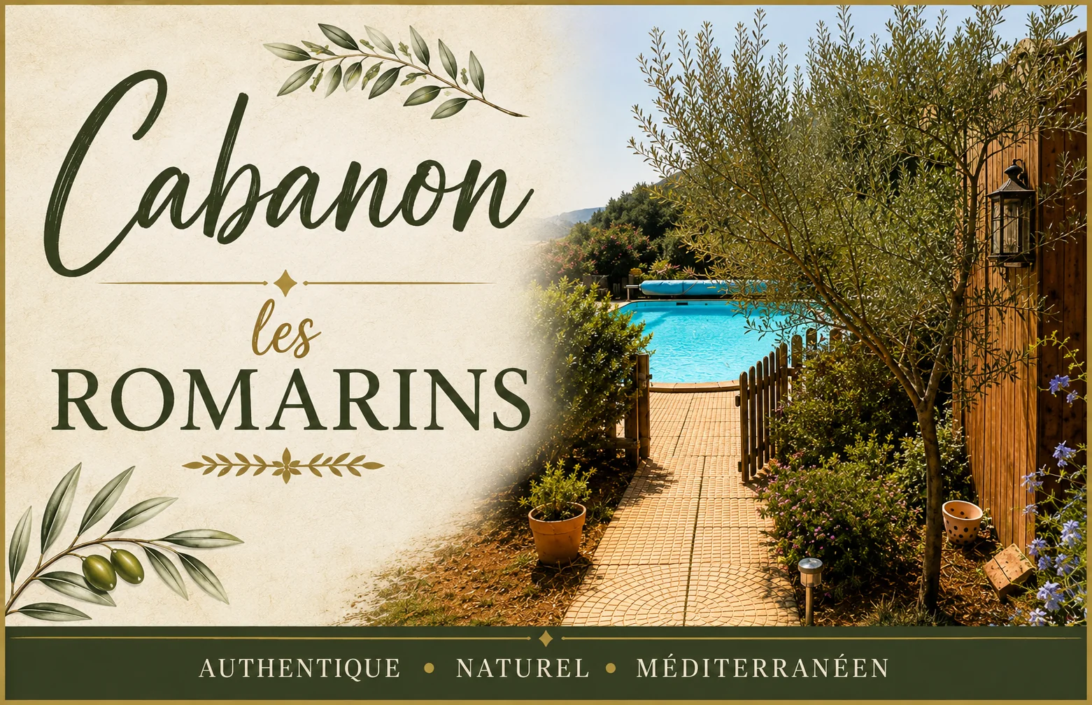 Carte de Visite — Cabanon les Romarins